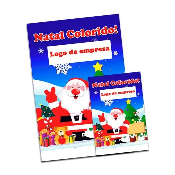 40 Revistas para Colorir 20x14cm + 40 Adesivos Giz 4,9x9cm - artesanato de PAPCRIE