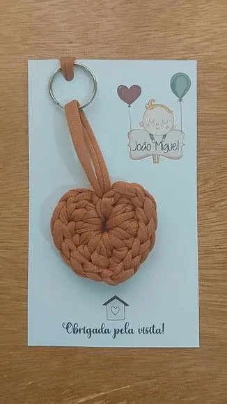 Chaveiro Macramé - Maternidade - foto 2