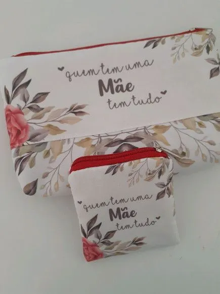 Kit necessaire e porta moedas Mãe - foto 4