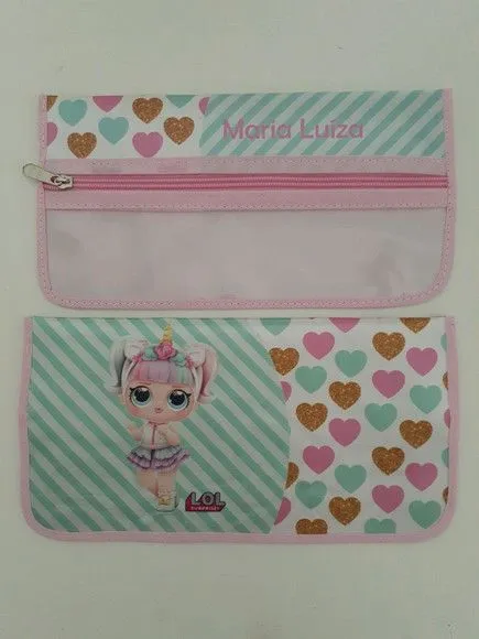 Necessaire porta escova de dente - lol - artesanato feito à mão por Innovare Studio