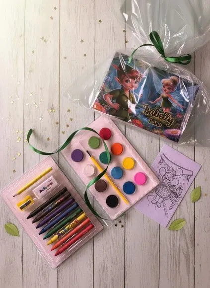 Estojo de Pintura - Tinkerbell Personalizado - artesanato feito à mão por Mi Papelaria Criativa