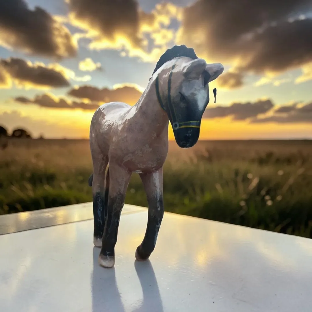 cavalo decorativo em papel machê - foto 7