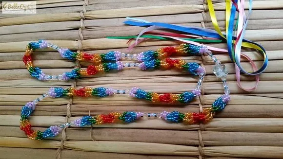 Guia de Oxumare - artesanato de BellaOya Guias e Brajas