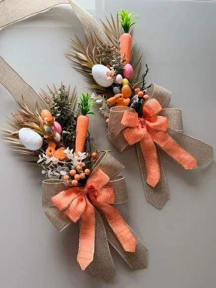 Decoração para Páscoa - Escapulário de Páscoa - artesanato feito à mão por edeatelier