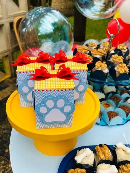 Caixa Retangular Patrulha Canina