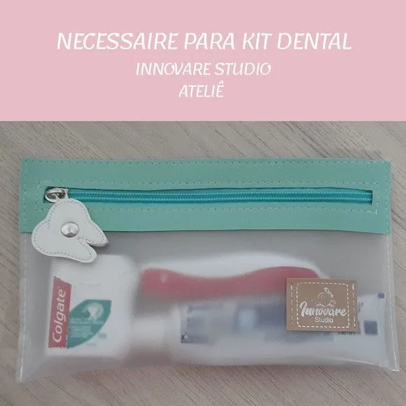 Necessaire porta escova de dente - coração e dentinho - foto 3