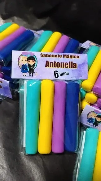 Lembrancinha Festa Personalizada Sabonete Mágico - foto 3