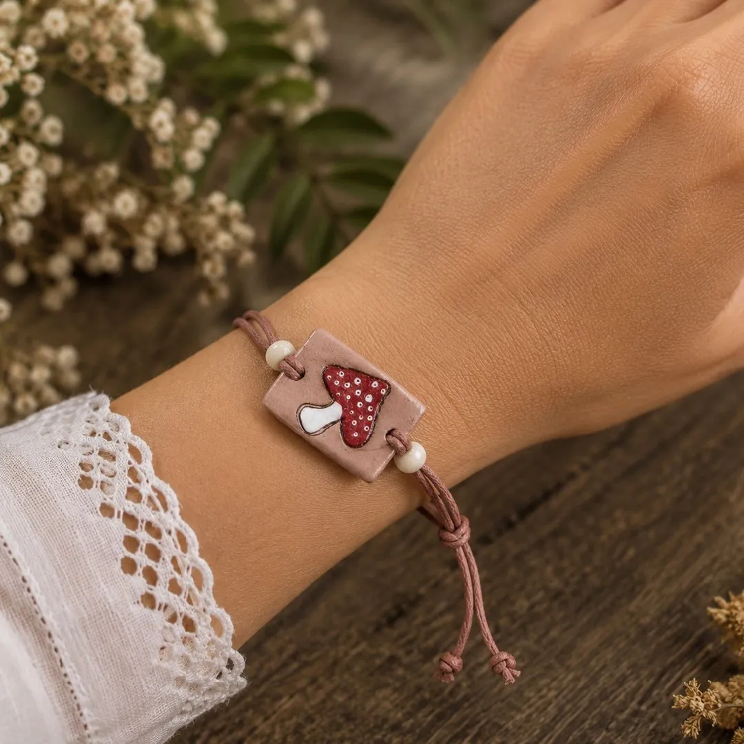 Pulseiras de Cerâmica Artesanal Orgânica - foto 7