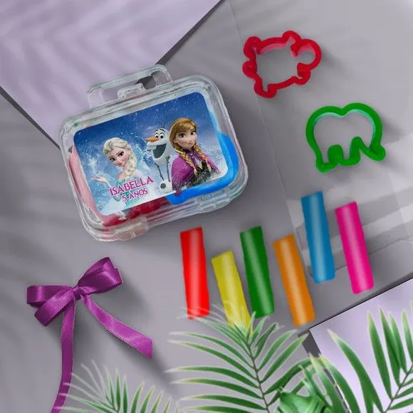 Mini Maleta - Frozen Personalizada - feito à mão por Mi Papelaria Criativa