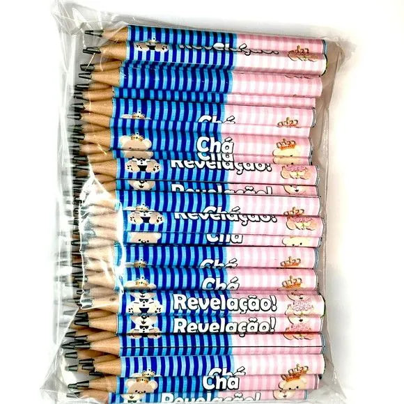 Mini Lápis Chá Revelação Personalizado - foto 2