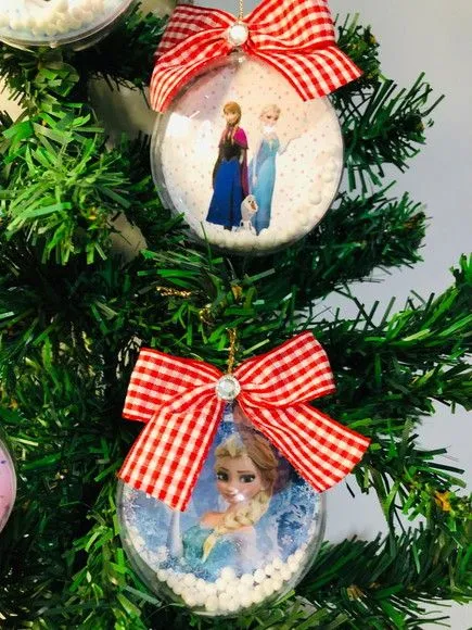Bolinha de Natal Frozen - foto 2