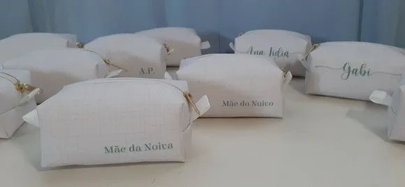 Necessaire Mini Box - Areia e Verde Militar - foto 3