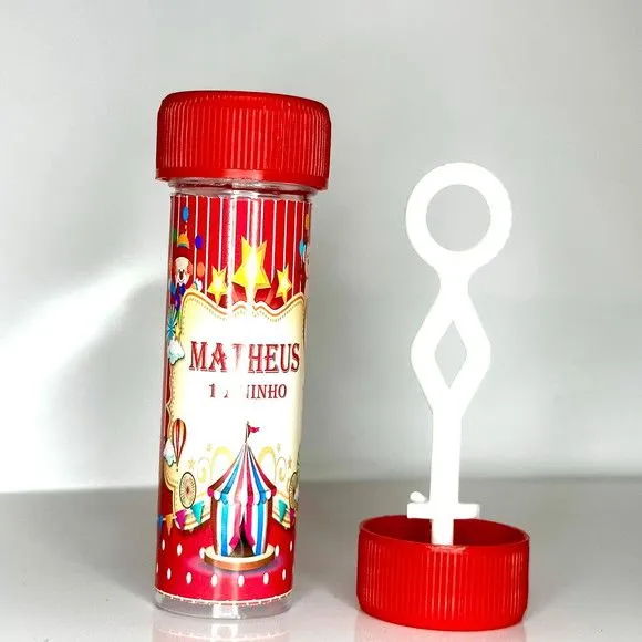 Bolinha de Sabão Circo Personalizada - foto 3