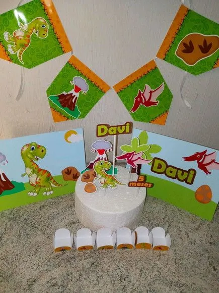 Kit Festa Dinossauro baby