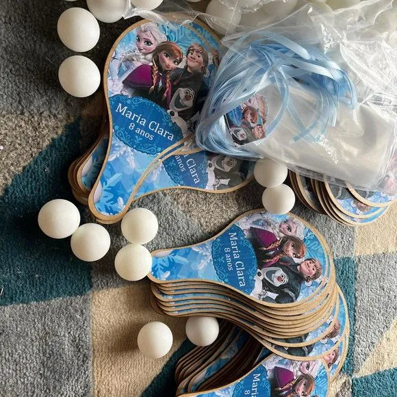 Raquete Ping Pong - Frozen - foto 3