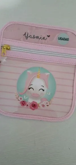 Case porta máscaras dupla face - UNICÓRNIO - foto 2