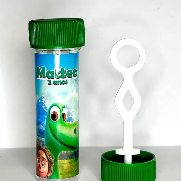 Bolinha de Sabão Dinossauro Personalizada - foto 2