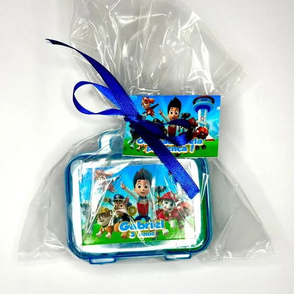 Maletinha Patrulha Canina Modelar Personalizada - feito à mão por Mi Papelaria Criativa