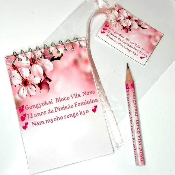 Bloquinho Floral Personalizado - foto 2