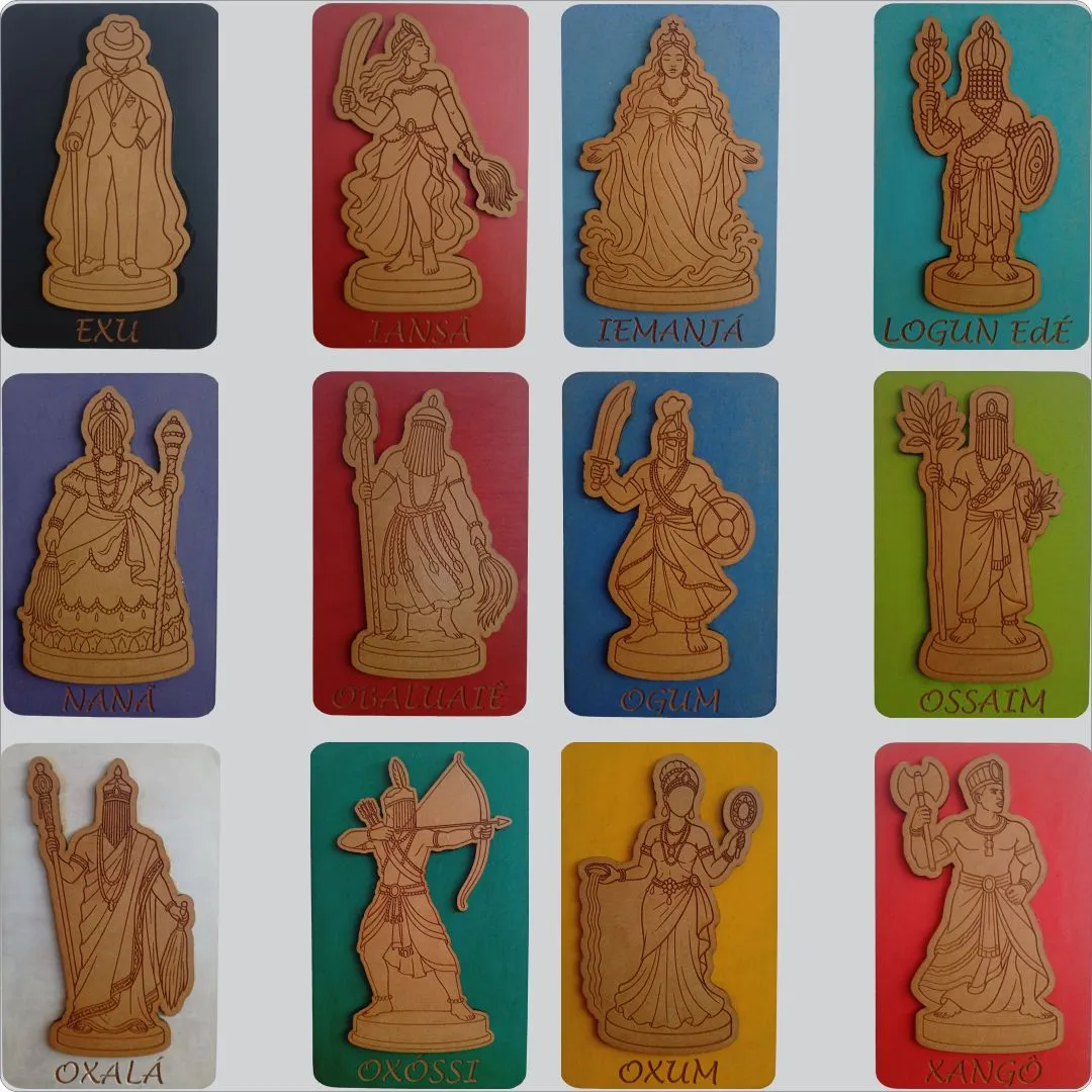 Coleção Orixás - artesanato feito à mão por LeJu Art Decor