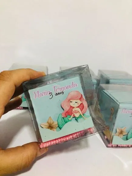 Caixa Duplo Cubo Seria - artesanato de Fina Essência Papelaria Personalizada