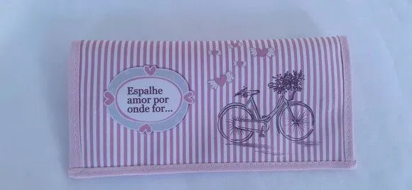 Necessaire para kit higiene - espalhe amor - foto 4