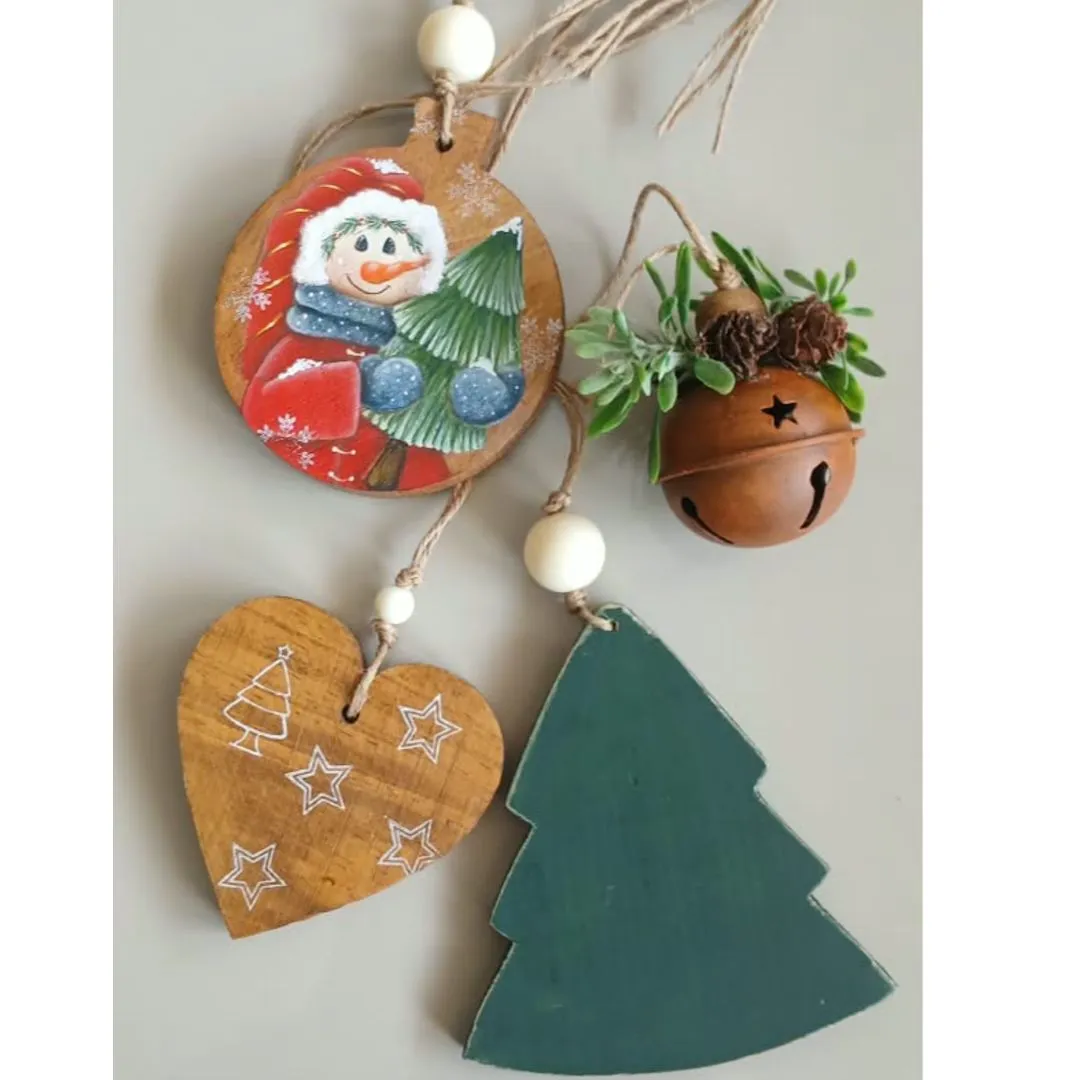 Pendente de Natal Boneco de Neve - foto 5