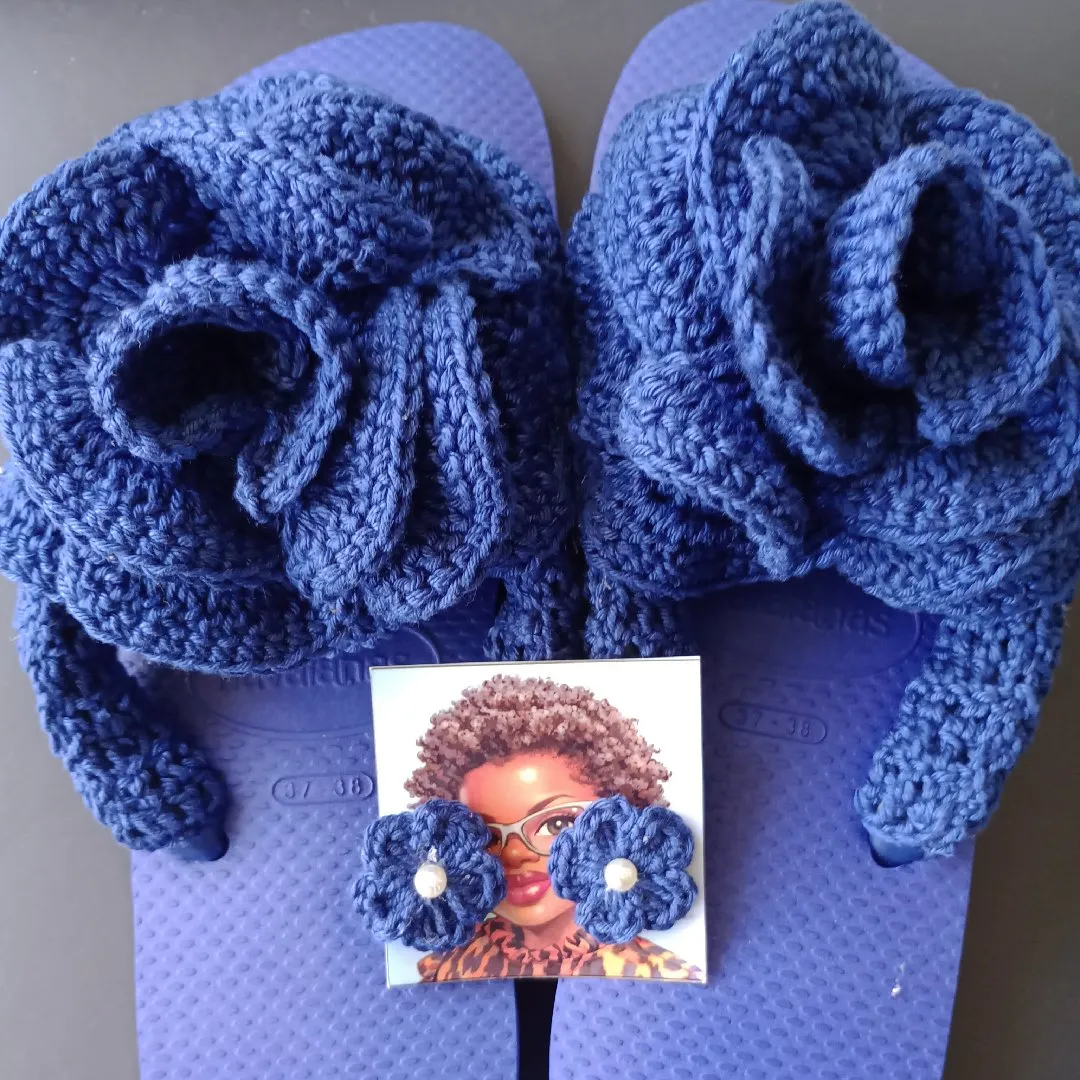 Chinelo havaiana Flor Natal. - foto 3