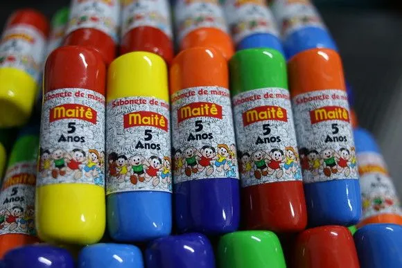 Sabonete Mágico Lembrancinha Infantil Personalizada no Tema - foto 2