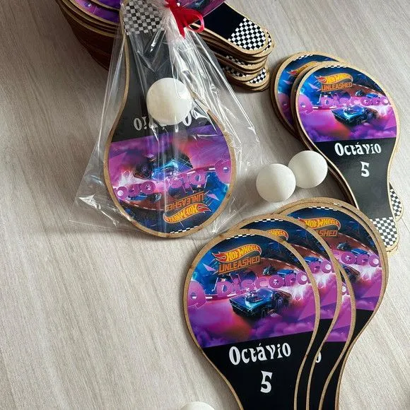 Raquete Ping Pong - Hotwheels - foto 2
