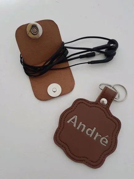 Kit Chaveiro e Porta Fios - artesanato feito à mão por Innovare Studio