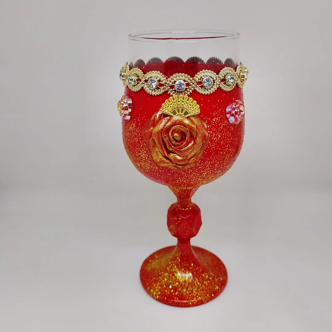 Taça Pombagira Rosa Vermelha - foto 5