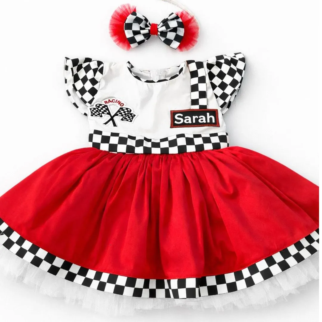 Vestido Infantil Piloto Carros (cópia) - foto 2