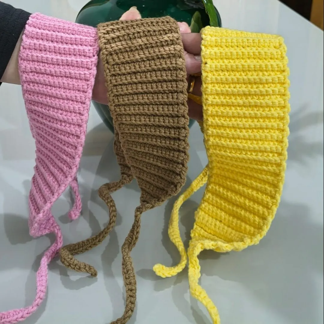 Tiara/Faixa Cabelo em Crochê - Lembrancinha de Natal - artesanato feito à mão por Ateliê Yasashii