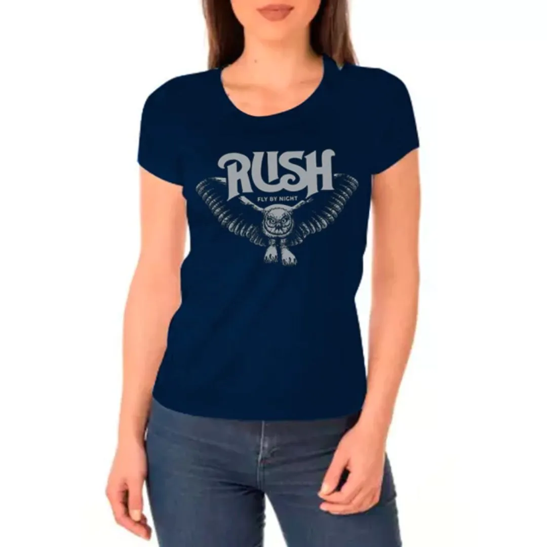 Kit camiseta+caneca Rush, estampa Fly By Night tamanhos unisex - foto 2
