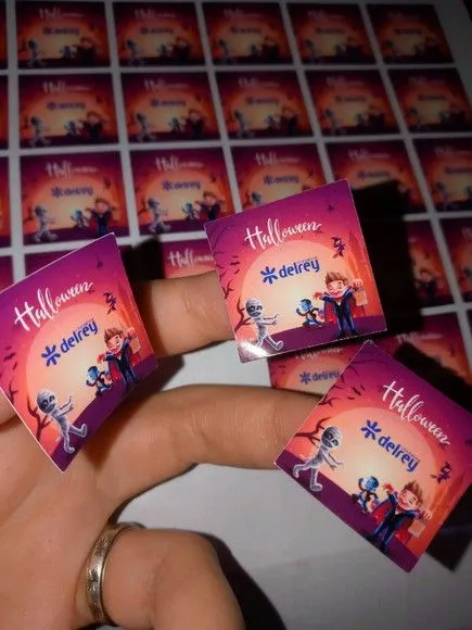 Adesivos 2,8cm em Cartela
