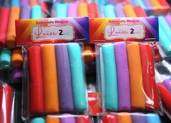 Lembrancinha Festa Personalizada Sabonete Mágico - foto 5