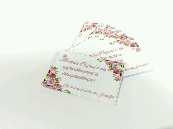 Tag Personalizada - feito à mão por Mi Papelaria Criativa