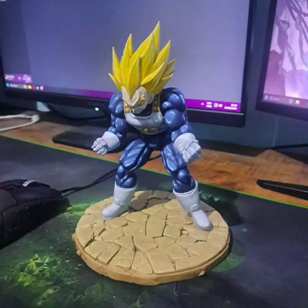 Estátua Vegeta Dragon Ball - Action Figure Colecionável 20cm - foto 3