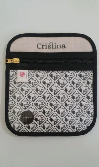 Case porta máscaras dupla face - feito à mão por Innovare Studio