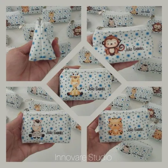 Porta Moedas- Lembrancinha Maternidade - artesanato feito à mão por Innovare Studio