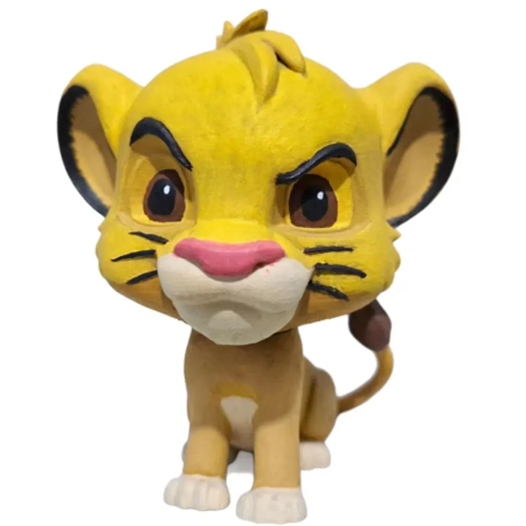 Action Figure Simba O Rei Leão 10cm - Estátua Colecionável Pintada à Mão Impressão 3D Premium - artesanato de Bebice Utilidades