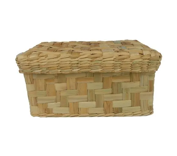 Taboa Caixa Natural 30x25x15 - artesanato de Mundo Urbano