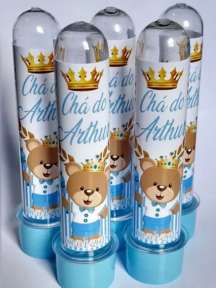 Tubete Personalizado - feito à mão por Mi Papelaria Criativa