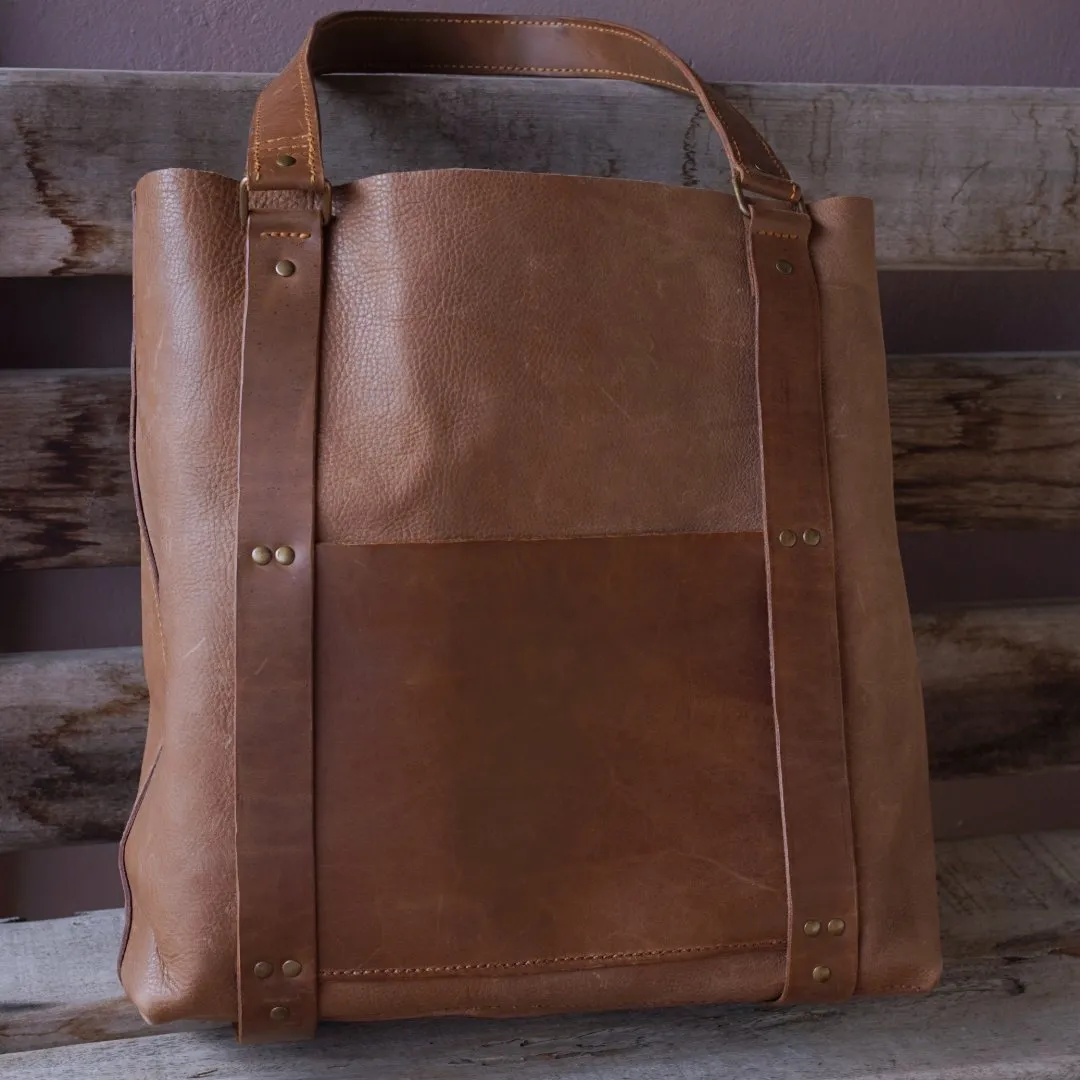 Bolsa Tote Shopper +cinto Corset de Couro Legitimo - foto 3