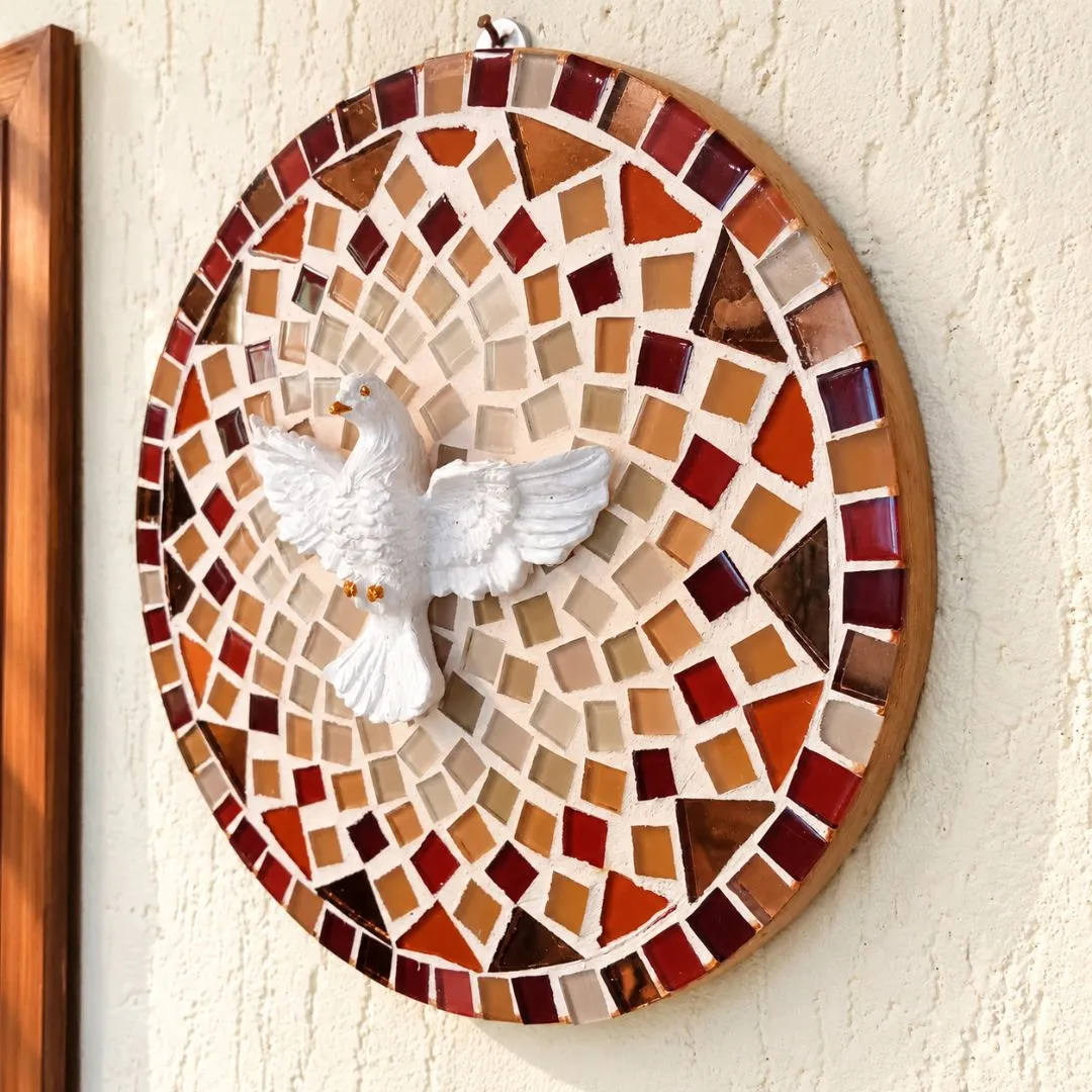 Mandala Divino Espírito Santo em Mosaico - modelo 4 - foto 4