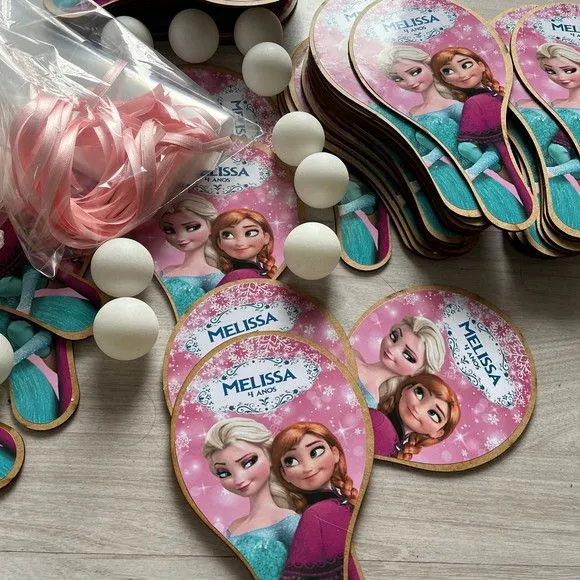 Raquete Ping Pong - Frozen - foto 3