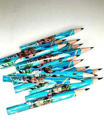 Mini Lápis Moana Personalizado - foto 3