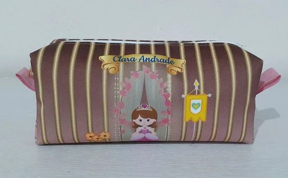 Estojo Box princesa - feito à mão por Innovare Studio