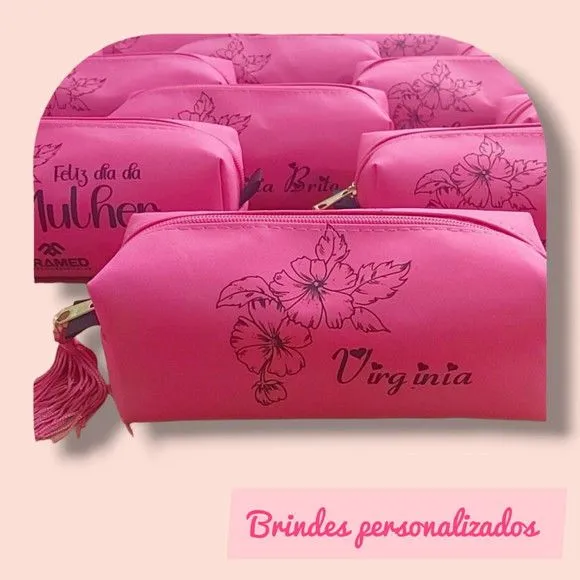 Necessaire Box Personalizada - Rosa Pink - foto 2